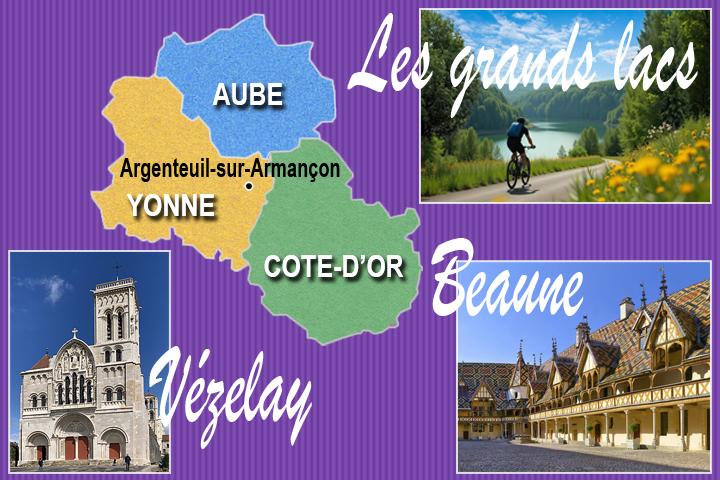 Yonne / Aube / Côte-d'Or